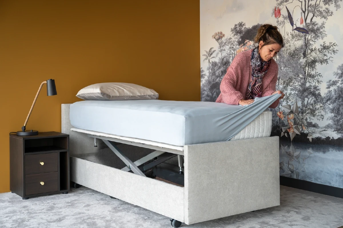 1-persoons seniorenbed Ferrara makkelijk opmaken