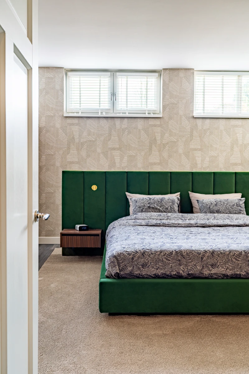 Formosa soho-design bed in diepgroen