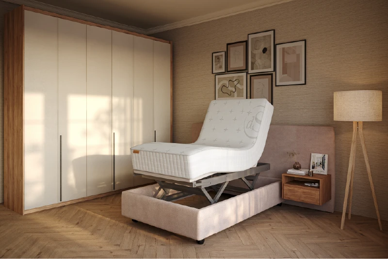 Ferrara 120 cm breed hoog-laag detail