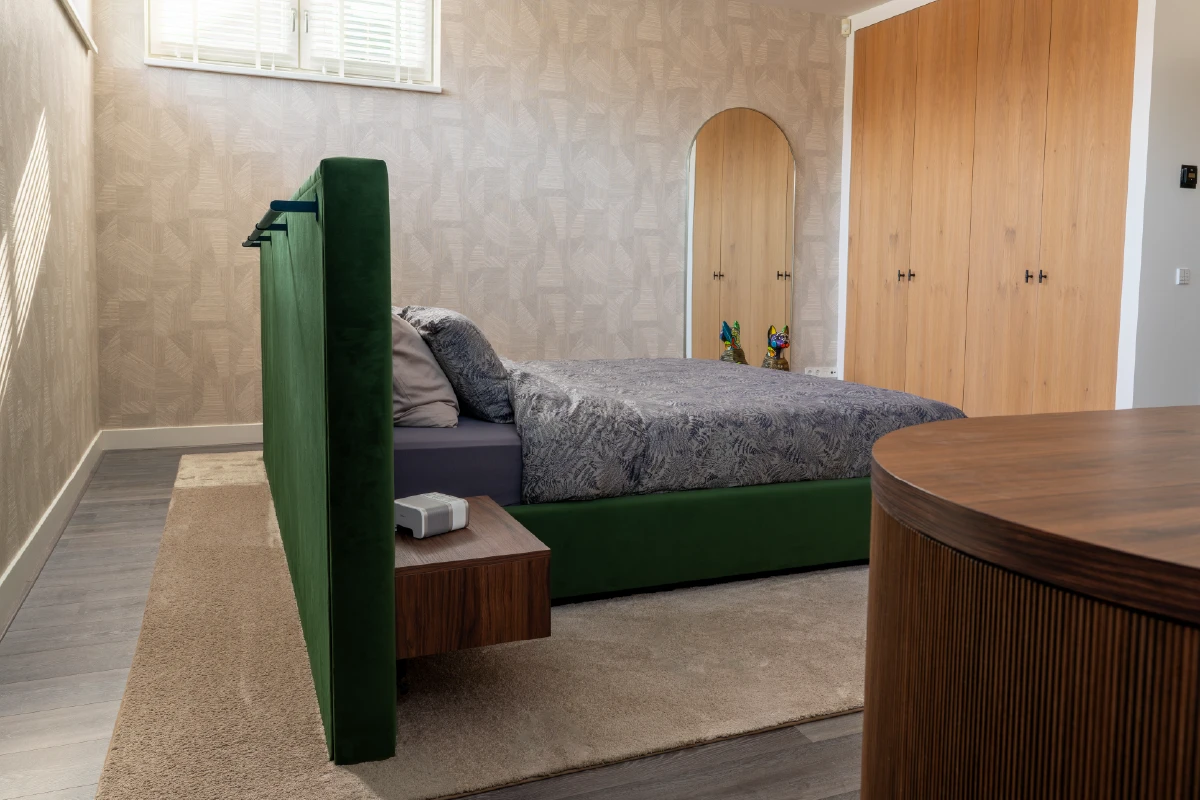 Warme kleuren in de stijl passend bij Soho