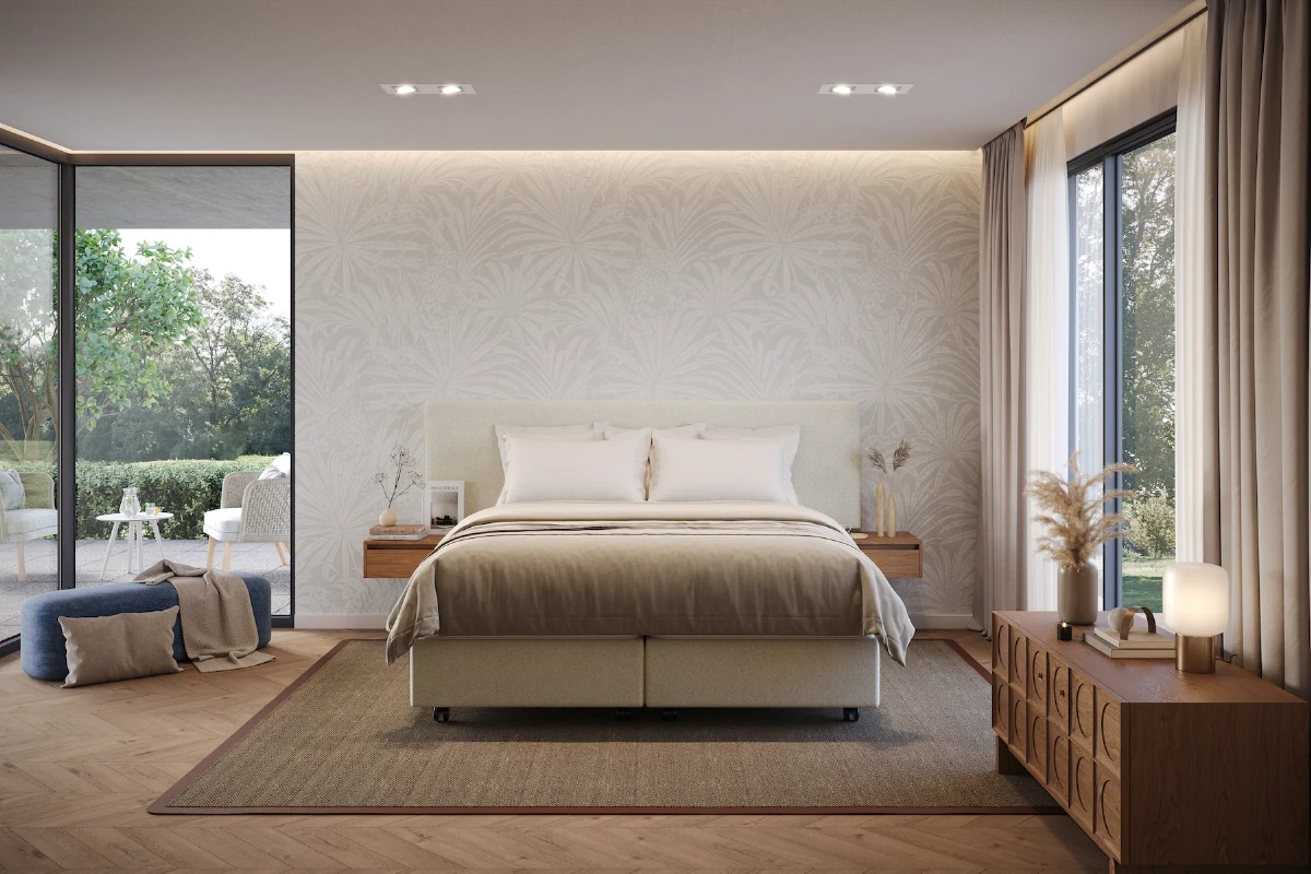 Design bed Manifesto met bedset N°1