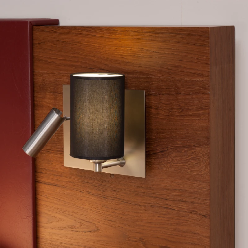 Ingebouwde bedlampen zonder zichtbare snoeren