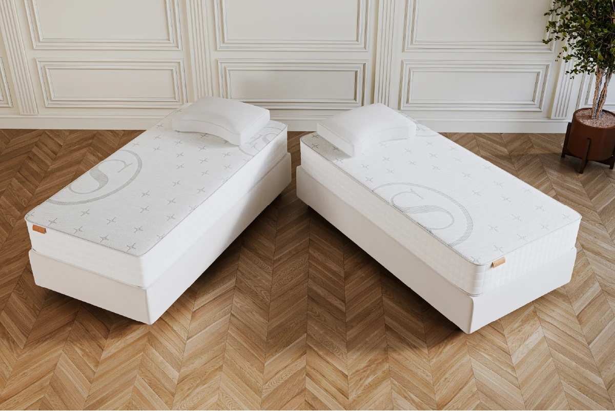 Deelbare box(spring) N°1 zonder hoofdpaneel, eenvoudig te verrijden