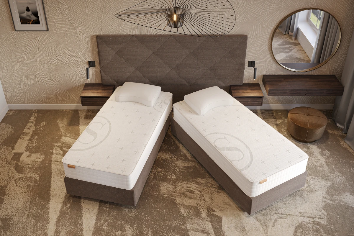 Design bed Finotôre met bedset N°1