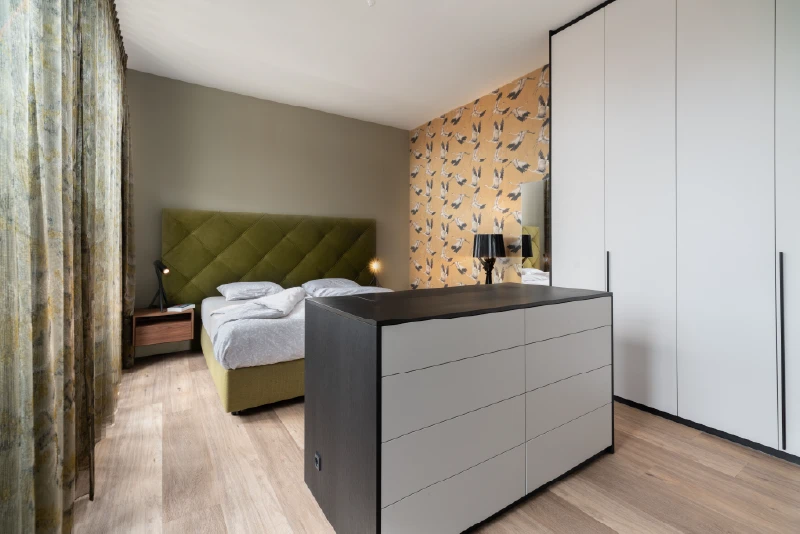 Complete slaapkamer met hoofdpaneel Finotôre