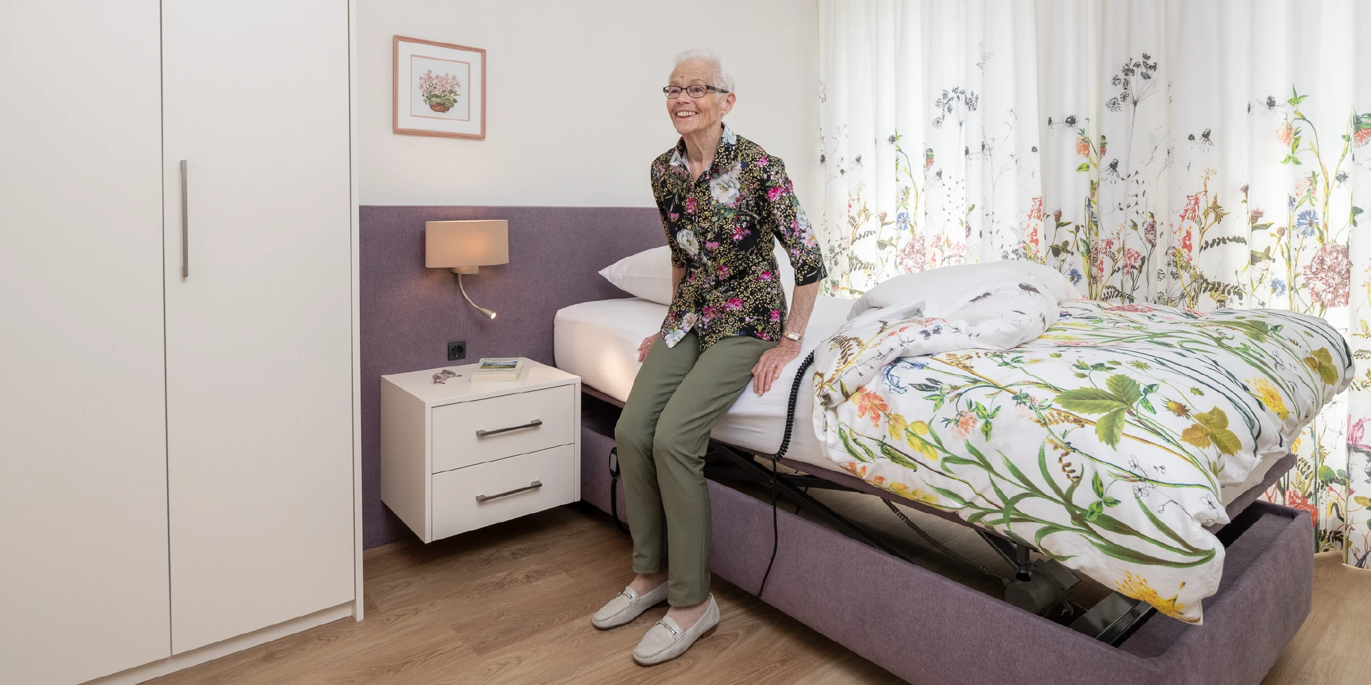 Seniorenbed met prettige instaphoogte