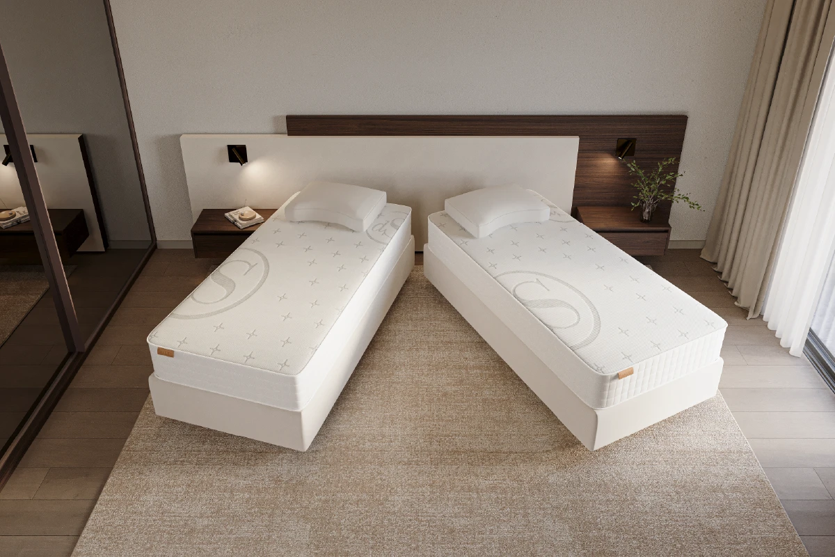 Hoog-laag bed Duo Pezze deelbaar