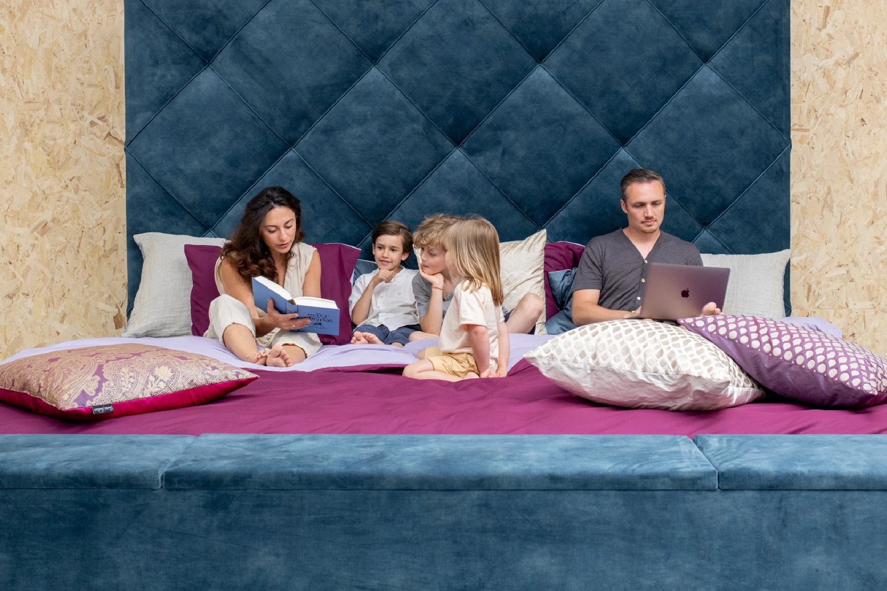 Familiebed van De Suite in een ruime slaapkamer