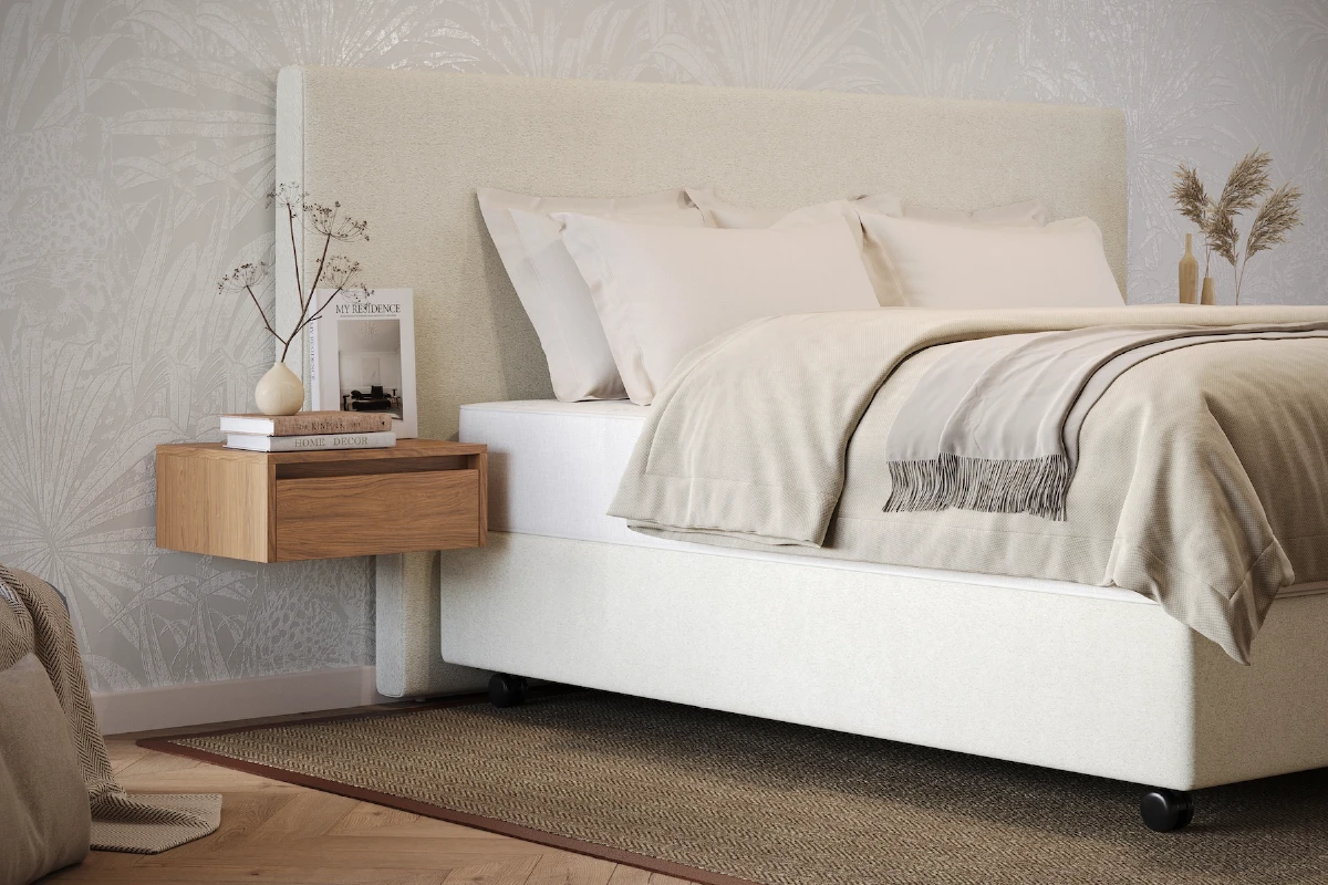 Boxspring Manifesto met hoofdpaneel