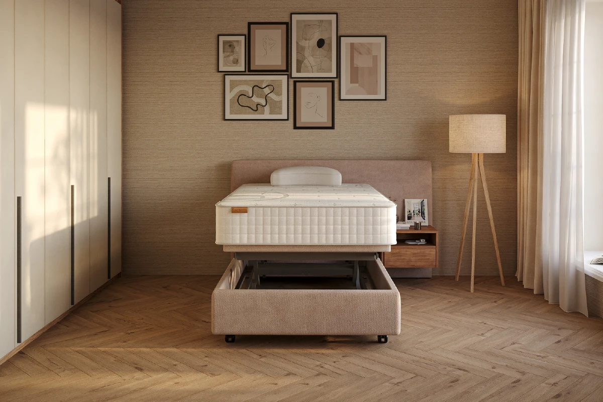 Twijfelaar hoog-laag bed Unomezzo van 120 cm breed