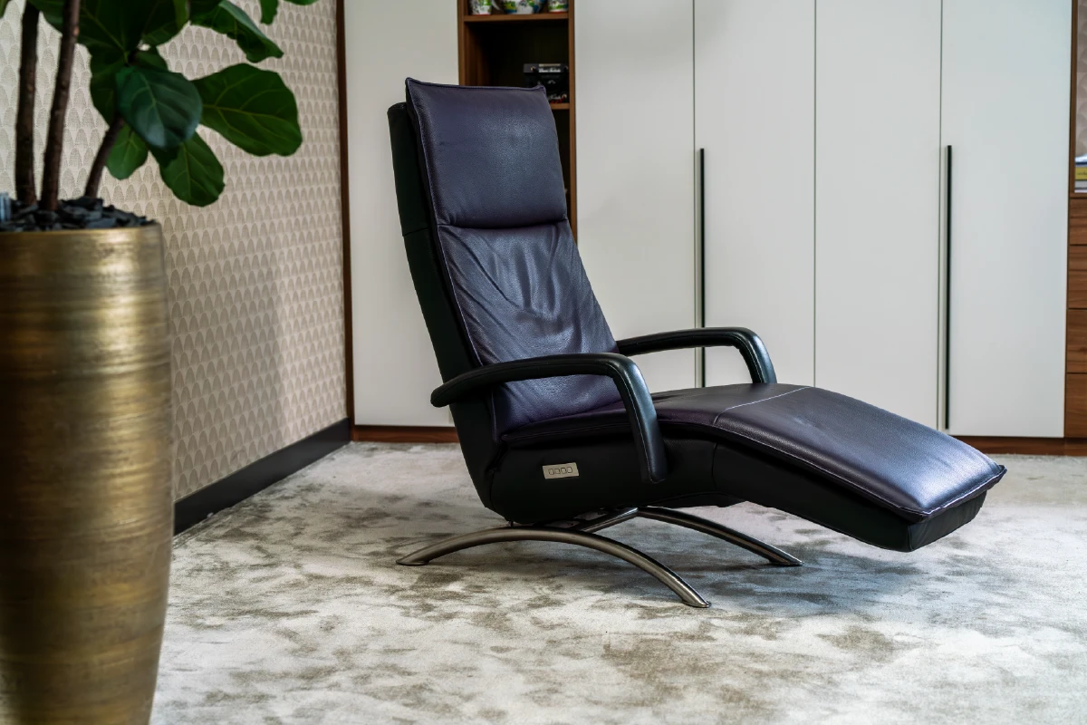 Comfortabele zitstand met verhoogde voetverstelling