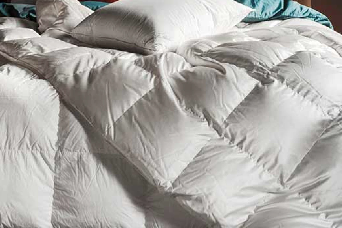 Dekbed voor een rond bed