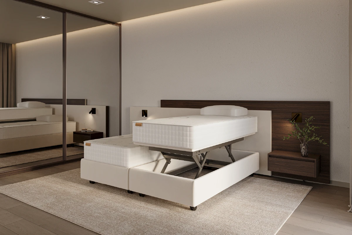 Hoog-laag verstelling van Duo Pezze