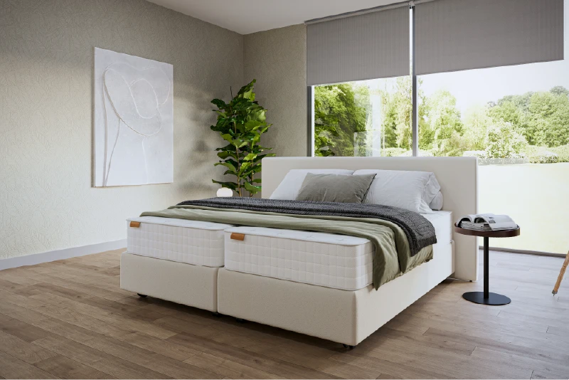 Roma beddesign zij-aanzicht