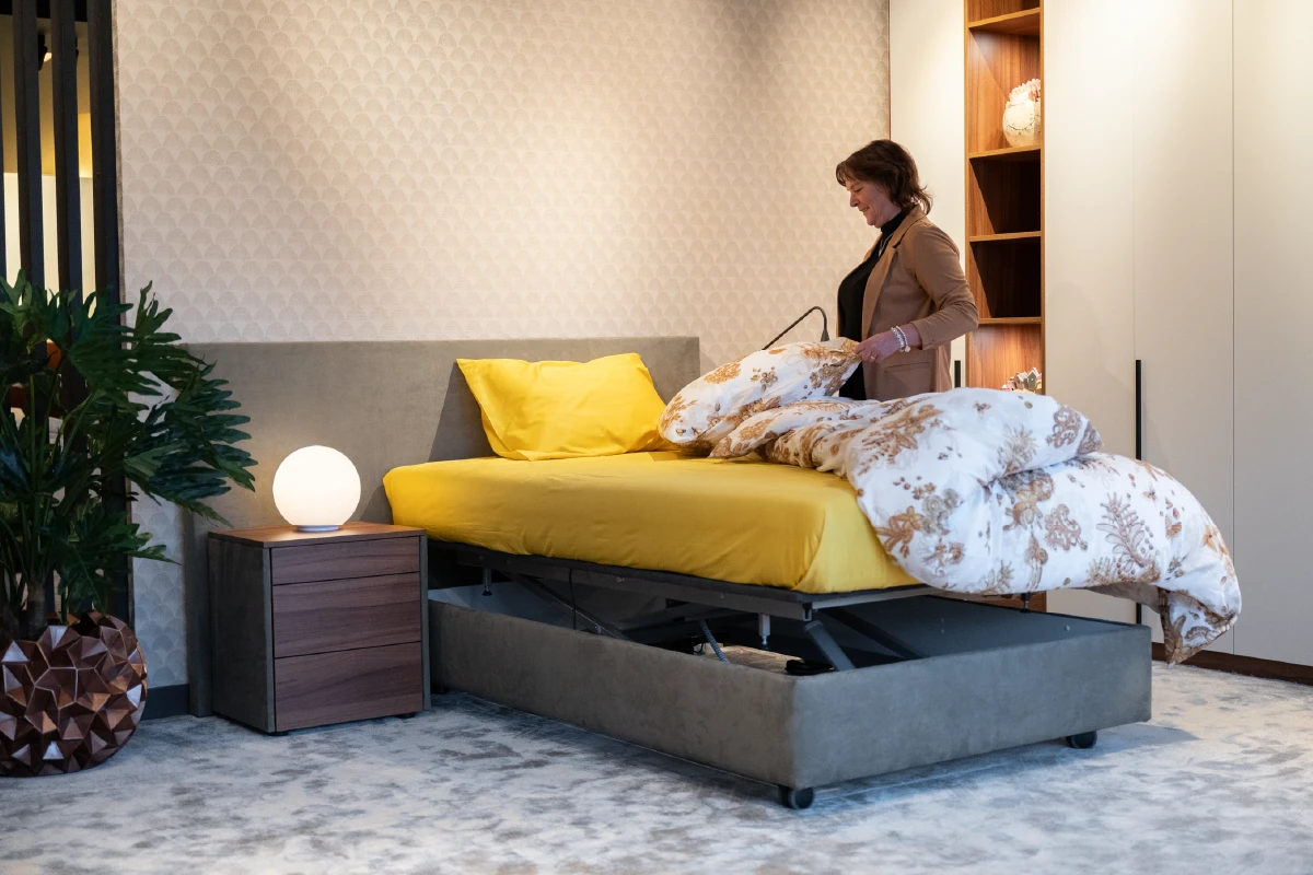 Twijfelaar bed makkelijk opmaken